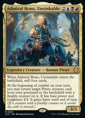 Admiral Brass Commander Deck